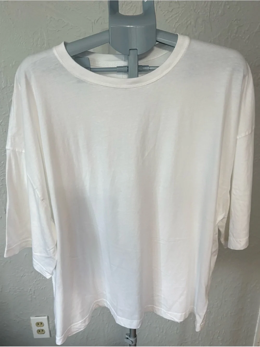 Free People We The Free Perfect Oversized Tee XL White NWOT